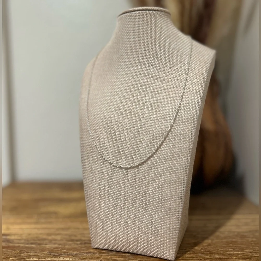 925 Sterling Silver Rope Chain Necklace